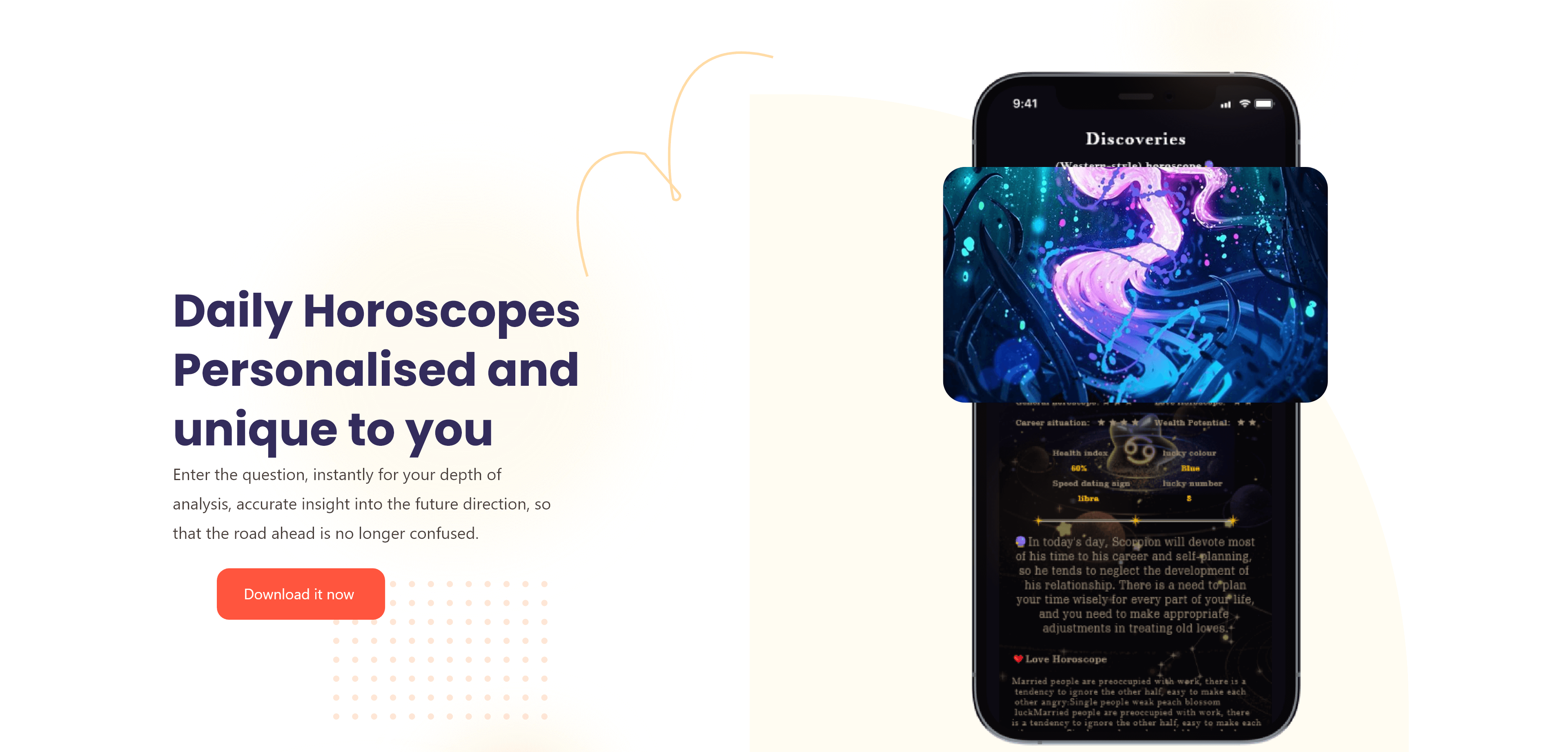 Daily Horoscopes Personalised and unique to you, Enter the question, instantly for your depth of analysis, accurate insight into the future direction, so that the road ahead is no longer confused.